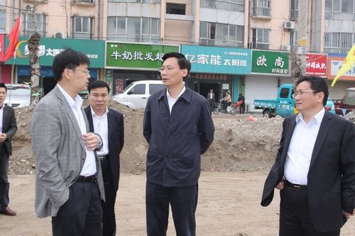 新沂市市长赵立群检查城建重点工程(组图) _江