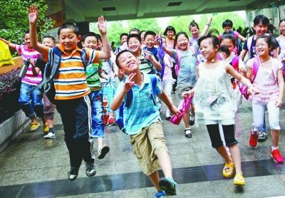 南京中小学生7月1日起将迎最长暑假(图)
