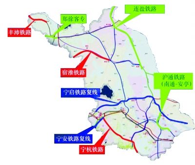 年内江苏8铁路开通开建续建 沪通铁路上半年开