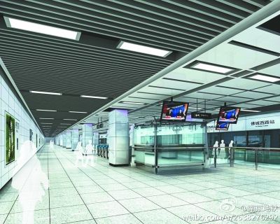南京机场轻轨线车站主体全部完工年底将通车